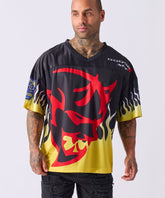 Dodge Football Jersey - Black